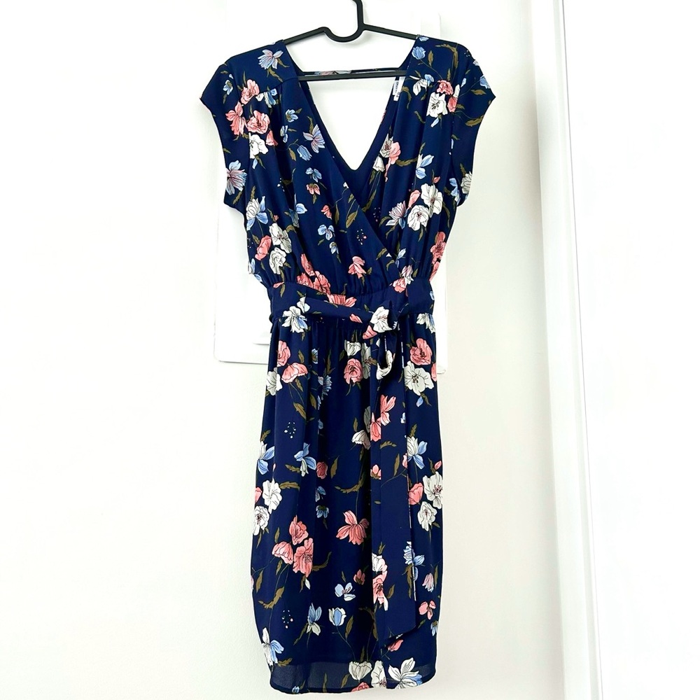 Floral V-Neck Dress